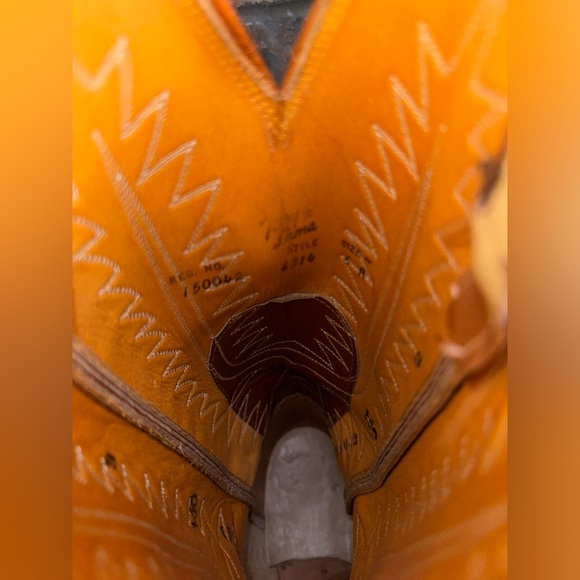 Vintage Tony Lama Wing tip boots - Picture 7 of 14